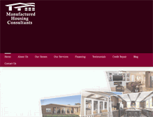 Tablet Screenshot of manufacturedhousingconsultants.com